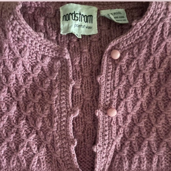 Vintage Austrian imparfait knit cardigan xs s - Picture 6 of 8